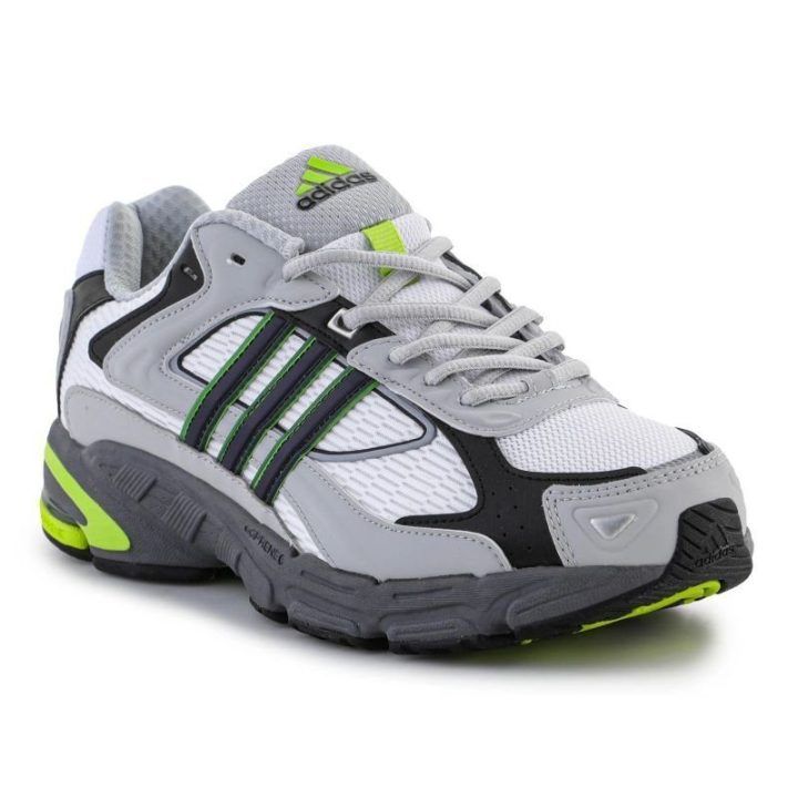 Vyriški bėgimo bateliai adidas Response CL, balti ir pilki