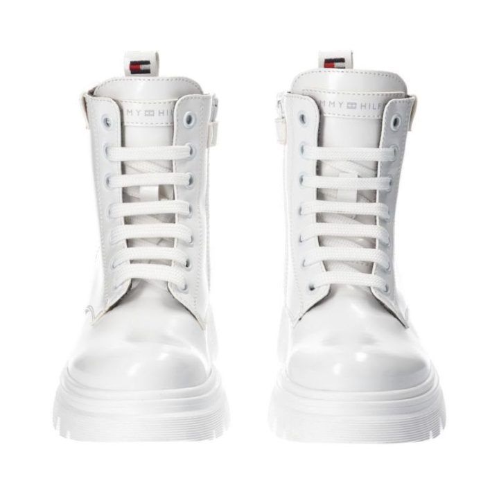 Moteriški aulinukai su užtrauktuku Tommy Hilfiger Lacu UP, balti