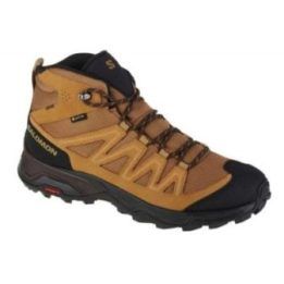 Vyriški žygio batai Salomon X Ward Leather Mid GTX, rudi