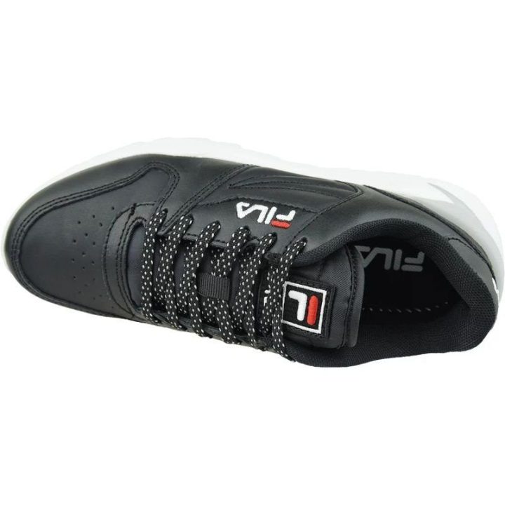 Moteriški sportbačiai FILA Orbit CMR Jogger, juodi ir balti