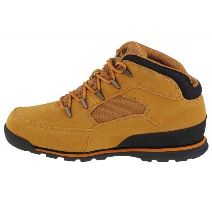 Vyriški odiniai batai aukštu auliuku Timberland Euro Rock Heritage, geltoni
