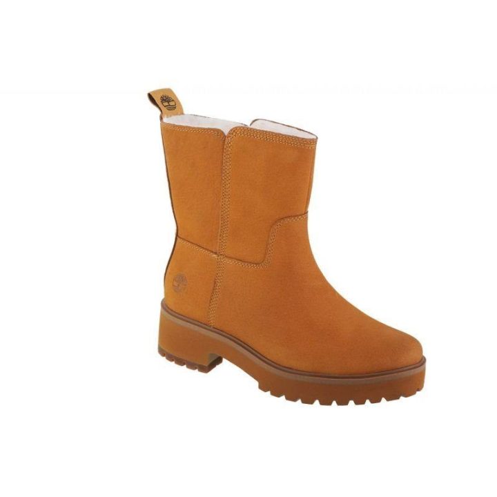 Moteriški žieminiai batai Timberland Carnaby Cool Wrmpullon WR, rudi