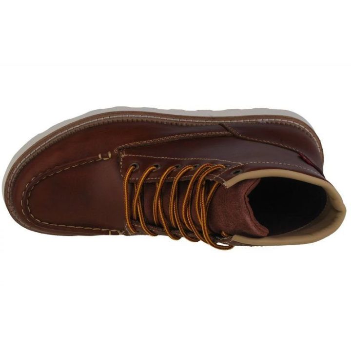 Moteriški auliniai batai su raišteliais Levi's Darrow Chukka, rudi