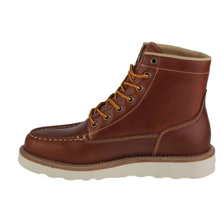 Moteriški auliniai batai su raišteliais Levi's Darrow Chukka, rudi