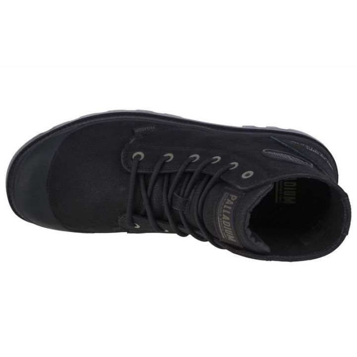 Moteriški odiniai auliniai batai Palladium Pampa Hi Supply Lth, juodi