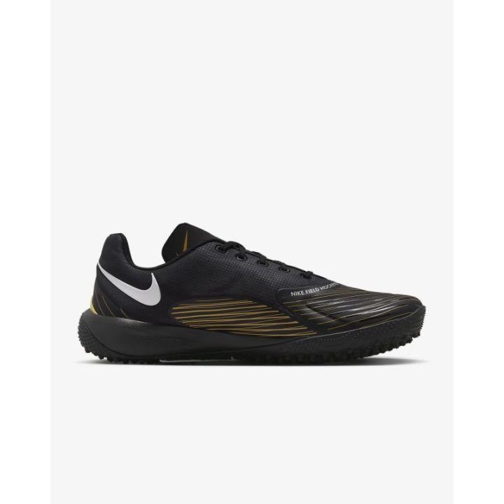 Vyriški žolės riedulio bateliai Nike Vapor Drive, juodi ir aukso