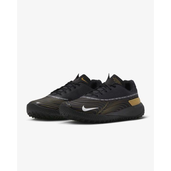 Vyriški žolės riedulio bateliai Nike Vapor Drive, juodi ir aukso