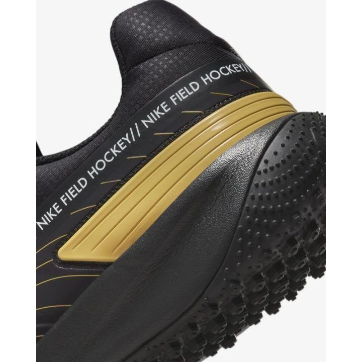 Vyriški žolės riedulio bateliai Nike Vapor Drive, juodi ir aukso