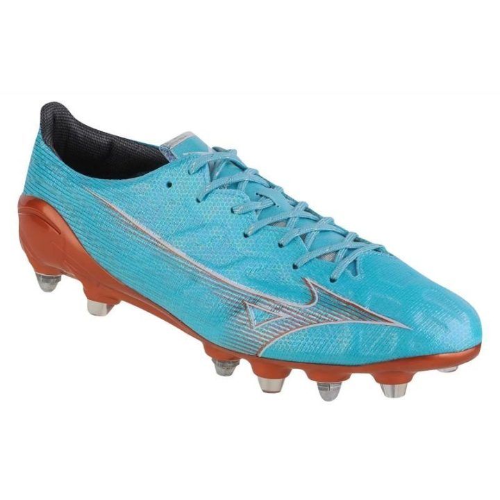 Vyriški futbolo bateliai Mizuno Alpha Japan Mix, mėlyni ir vario