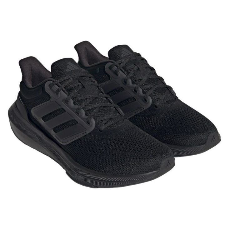 Vyriški žemo profilio bėgimo bateliai adidas Ultrabounce, juodi