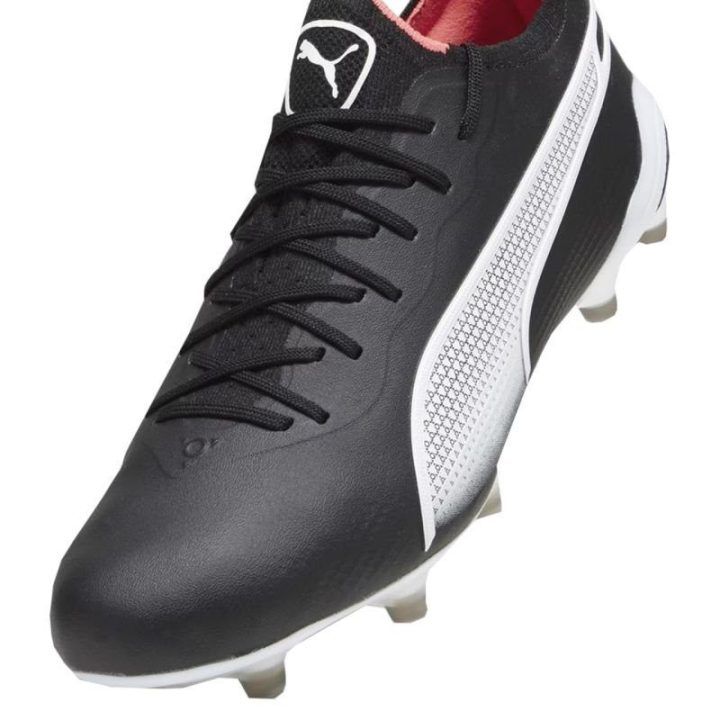 Vyriški futbolo bateliai FG/AG Puma King Ultimate, juodi ir pilki