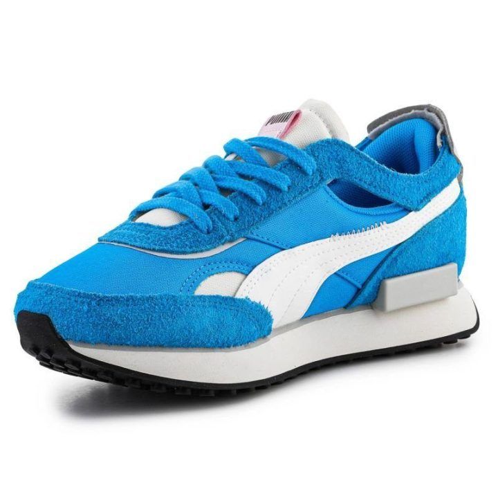Moteriški sportbačiai Puma Future Rider Cut-Out Vintage, mėlyni