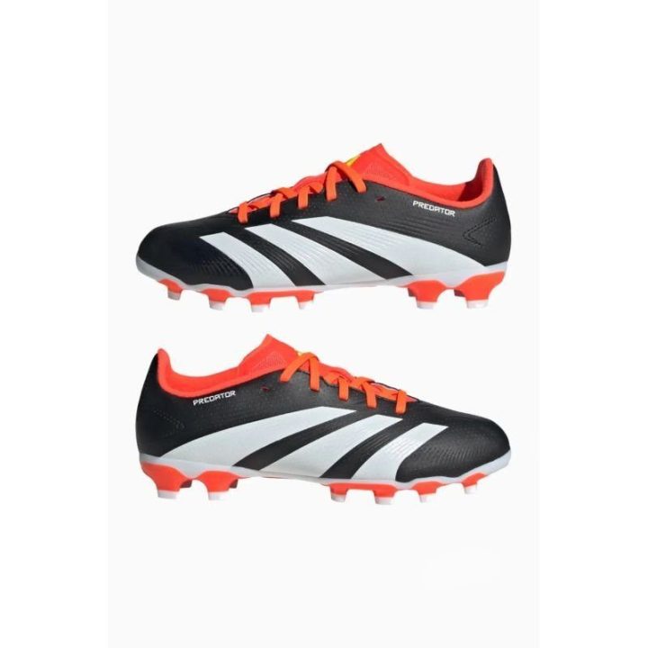 Vaikiški futbolo bateliai adidas Predator League, juodi, raudoni ir balti