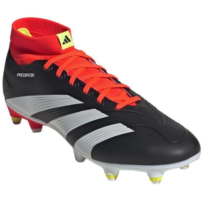 Vyriški futbolo bateliai adidas Predator League, juodi, raudoni ir balti