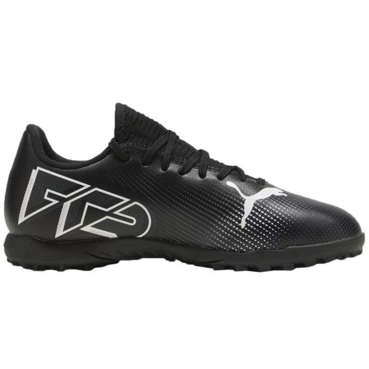Futbolo bateliai berniukams Puma Future 7 Play TT, juodi