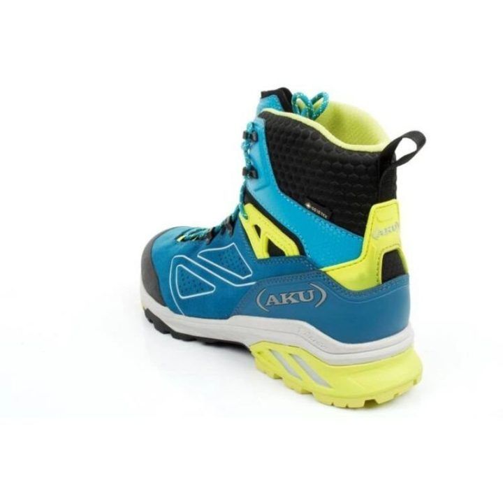 Vyriški žygio batai su GORE-TEX AKU Reactive GTX, mėlyni