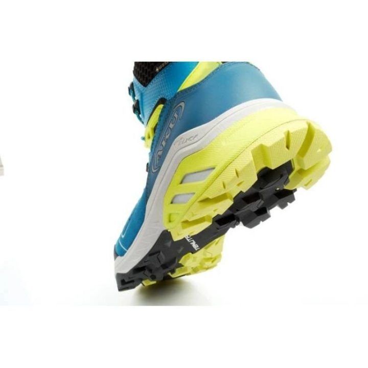 Vyriški žygio batai su GORE-TEX AKU Reactive GTX, mėlyni