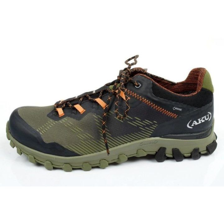 Vyriški žygio batai su GORE-TEX membrana AKU Levia GTX, žali