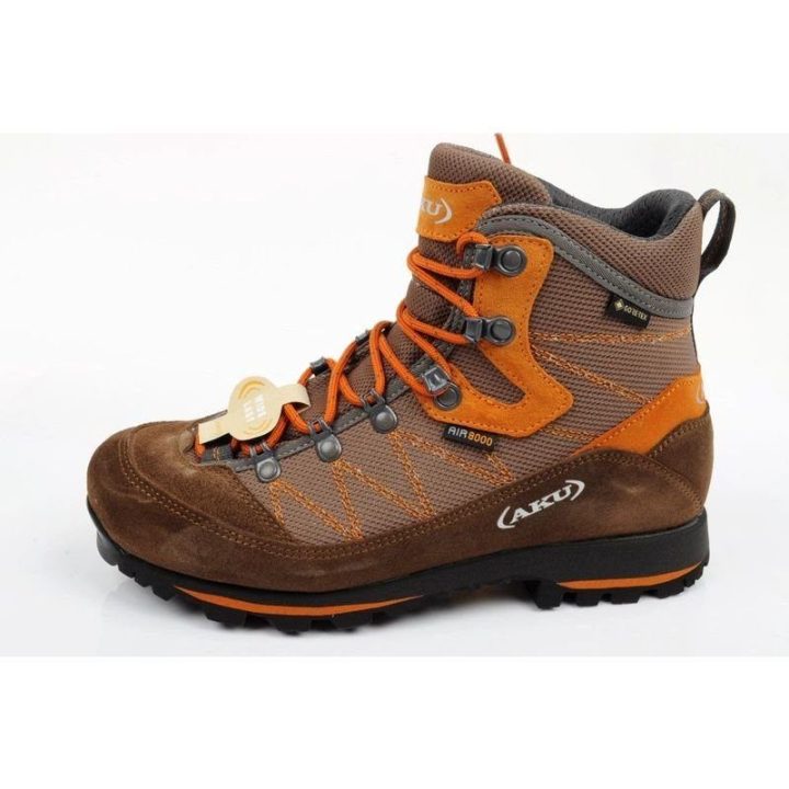 Moteriški žygio batai iš natūralios odos AKU Trekker GTX, rudi