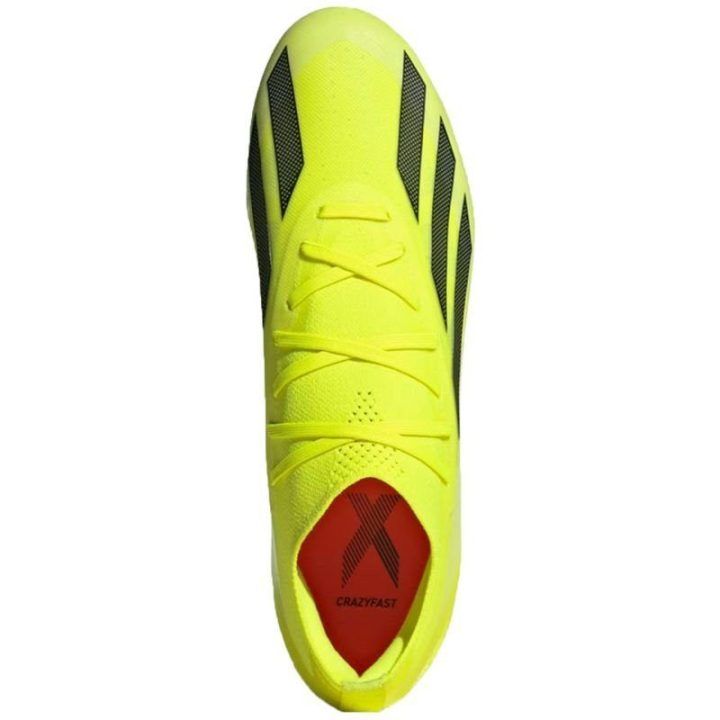 Vyriški futbolo bateliai adidas X Crazyfast Pro FG, geltoni