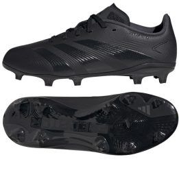 Vaikiški futbolo bateliai FG adidas Predator League, juodi