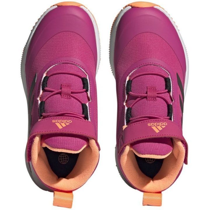 Vaikiški bėgimo batai adidas Fortarun, rožiniai, balti ir juodi
