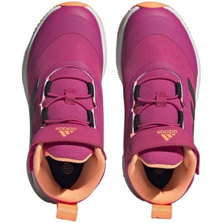 Vaikiški bėgimo batai adidas Fortarun, rožiniai, balti ir juodi