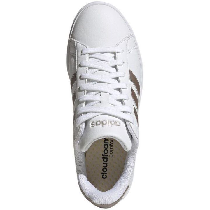 Moteriški sportbačiai adidas Grand Court Cloudfoam, balti