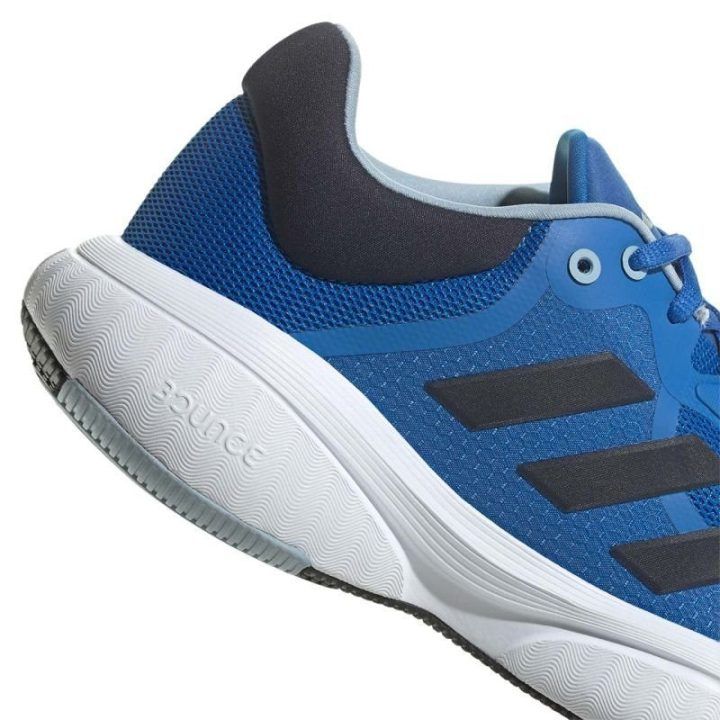 Vyriški kvėpuojantys bėgimo bateliai adidas Response, mėlyni