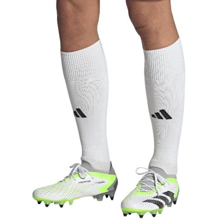 Vyriški futbolo bateliai adidas Predator Accuracy.1, balti ir žali