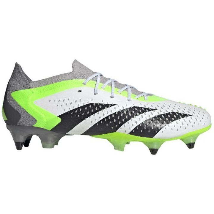 Vyriški futbolo bateliai adidas Predator Accuracy.1, balti ir žali