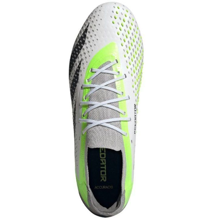 Vyriški futbolo bateliai adidas Predator Accuracy.1, balti ir žali