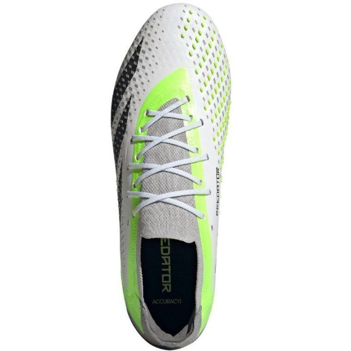Vyriški futbolo bateliai adidas Predator Accuracy.1, balti ir žali