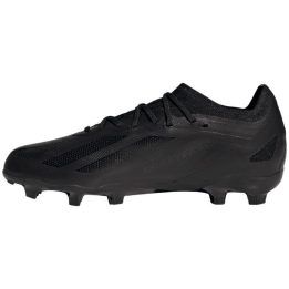Vaikiški futbolo bateliai adidas X Crazyfast.1 FG, juodi