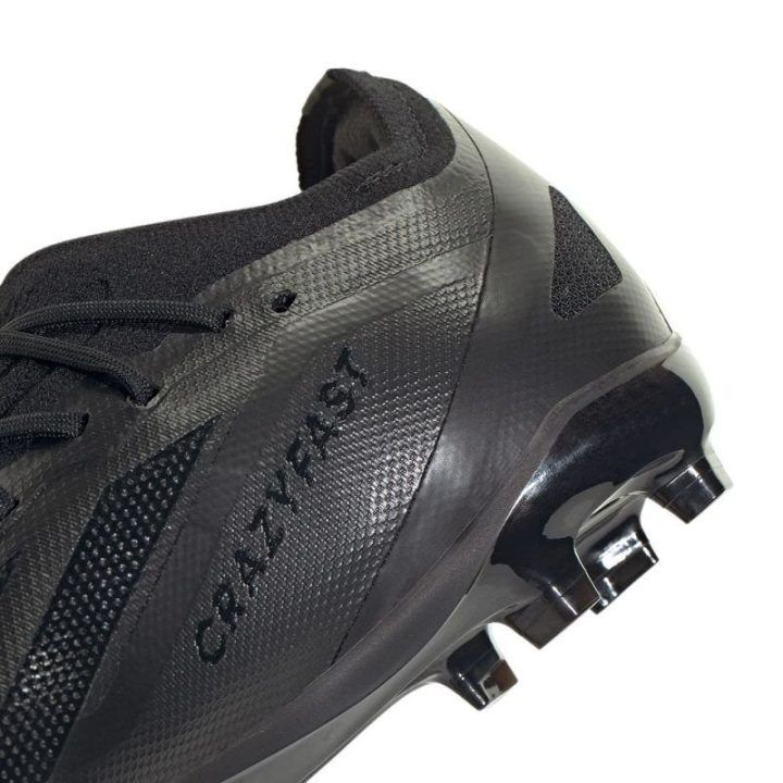 Vaikiški futbolo bateliai adidas X Crazyfast.1 FG, juodi