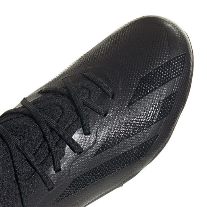Vaikiški futbolo bateliai adidas X Crazyfast.1 FG, juodi