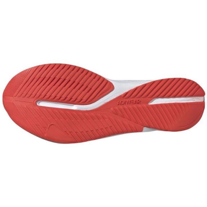 Vyriški bėgimo bateliai adidas Duramo SL, balti ir raudoni