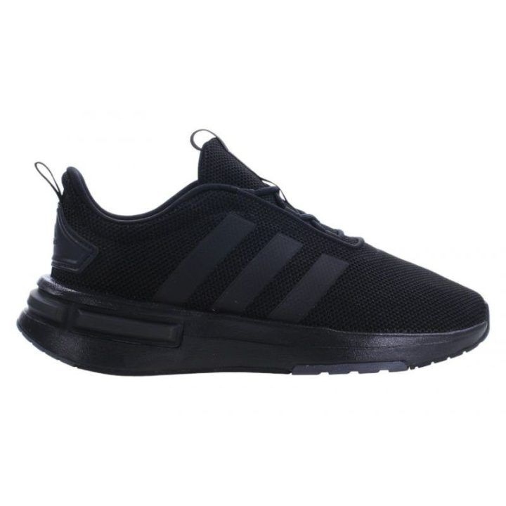 Moteriški žemo profilio sportbačiai adidas Racer TR23, juodi