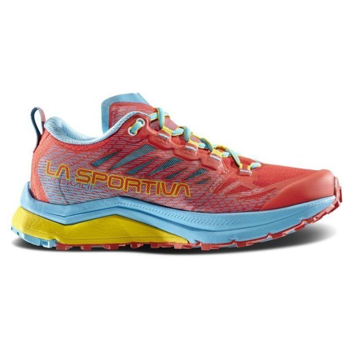 Moteriški bekelės bateliai La Sportiva Jackal II, rožiniai/mėlyni