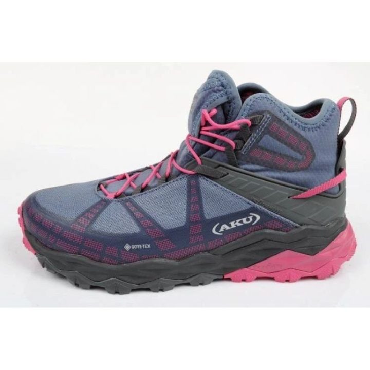 Moteriški žygio batai su GORE-TEX Aku Flyrock GTX, mėlyni