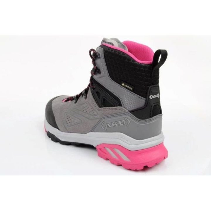 Moteriški žygio batai su GORE-TEX AKU Reactive GTX, pilki