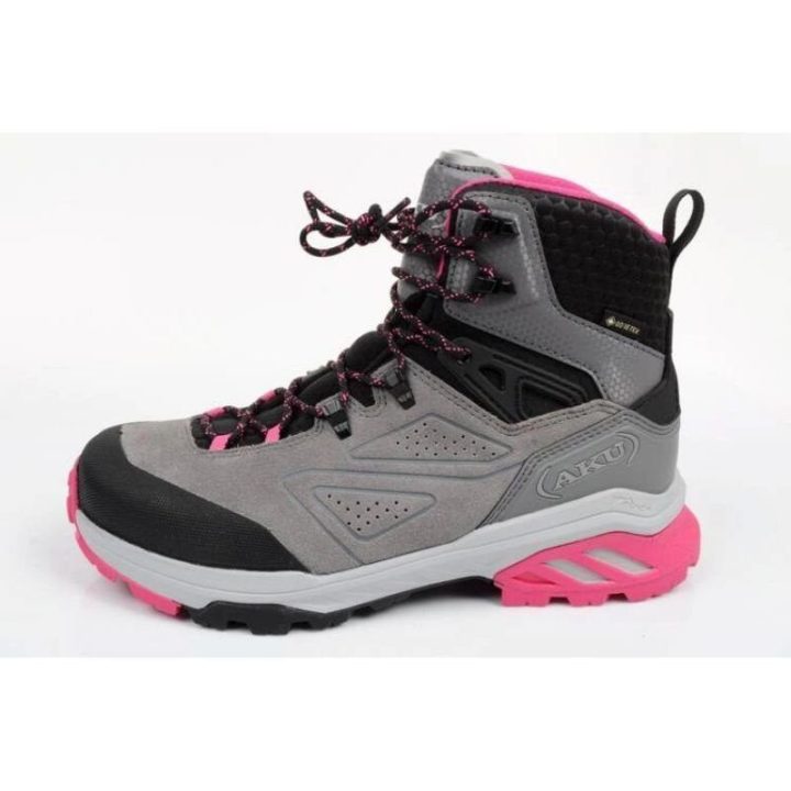 Moteriški žygio batai su GORE-TEX AKU Reactive GTX, pilki