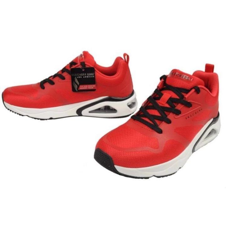 Vyriški sportbačiai Skechers Air Uno, raudoni