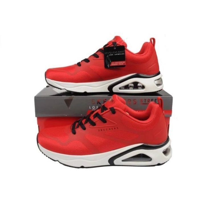 Vyriški sportbačiai Skechers Air Uno, raudoni