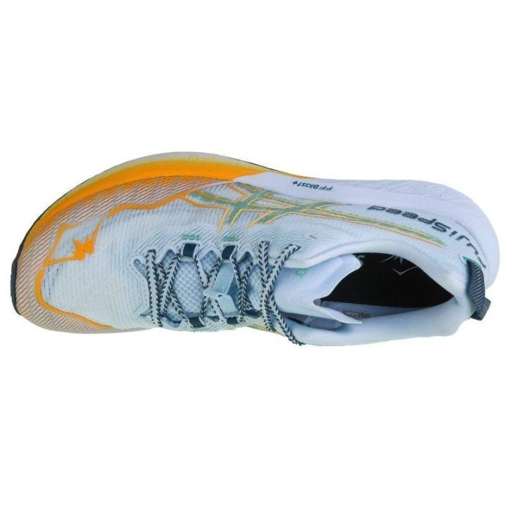 Vyriški bėgimo bekele bateliai Asics Fujispeed 2, mėlyni