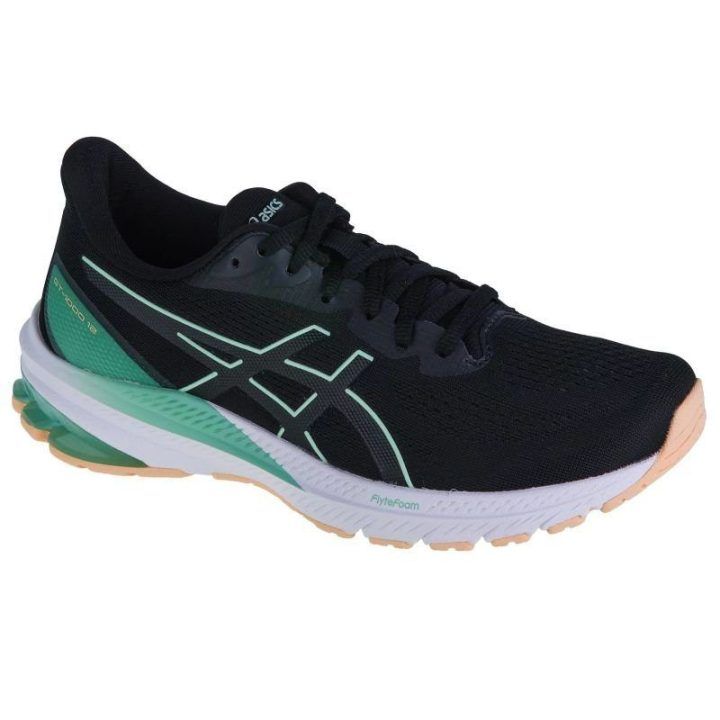 Moteriški bėgimo bateliai Asics GT-1000 12, juodi