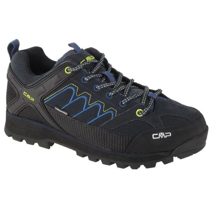 Vyriški žygio batai su Vibram padu CMP Moon Low, tamsiai mėlyni