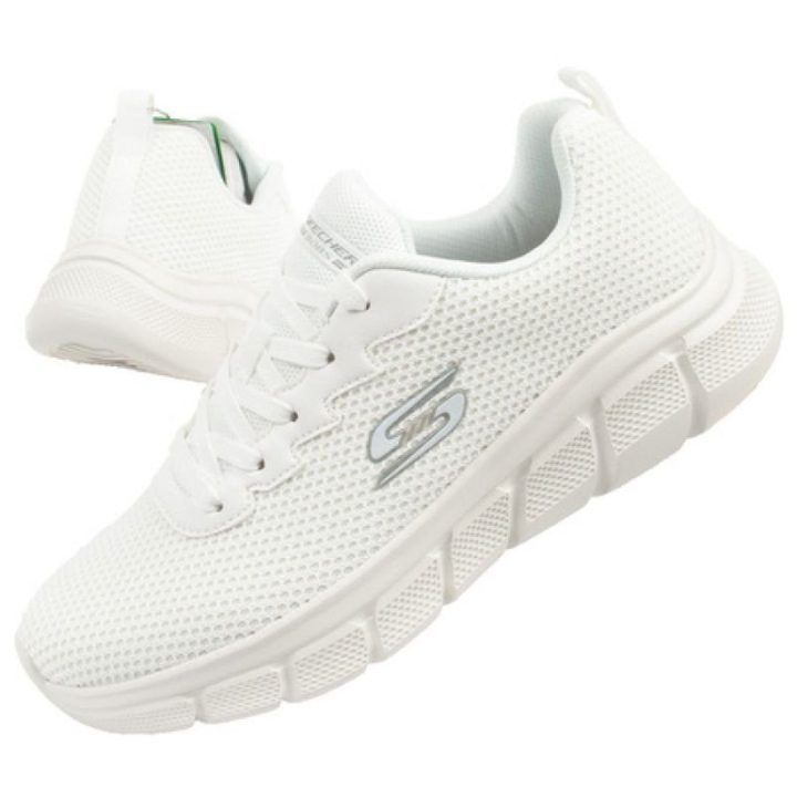 Vyriški sportbačiai Skechers BOBS B Flex Chill Edge, balti