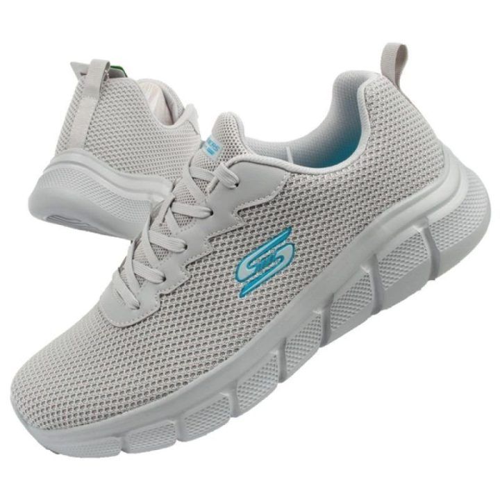 Vyriški sportbačiai Skechers BOBS B Flex Chill Edge, pilki
