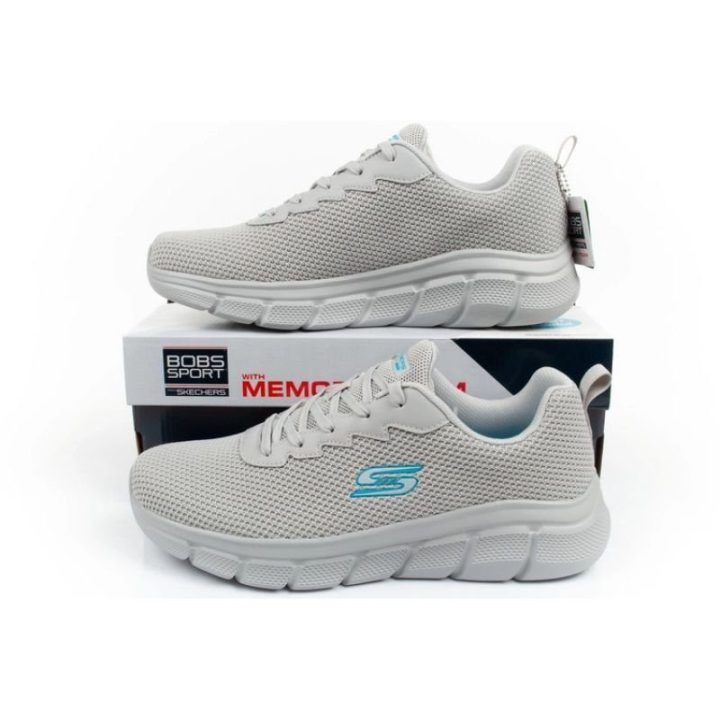 Vyriški sportbačiai Skechers BOBS B Flex Chill Edge, pilki